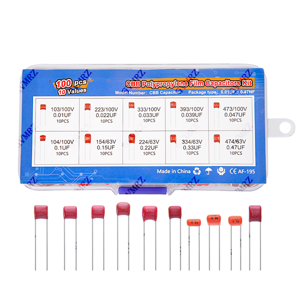 CBB Polypropylene Film Capacit - Capacitor Kit Assortment recension och pris