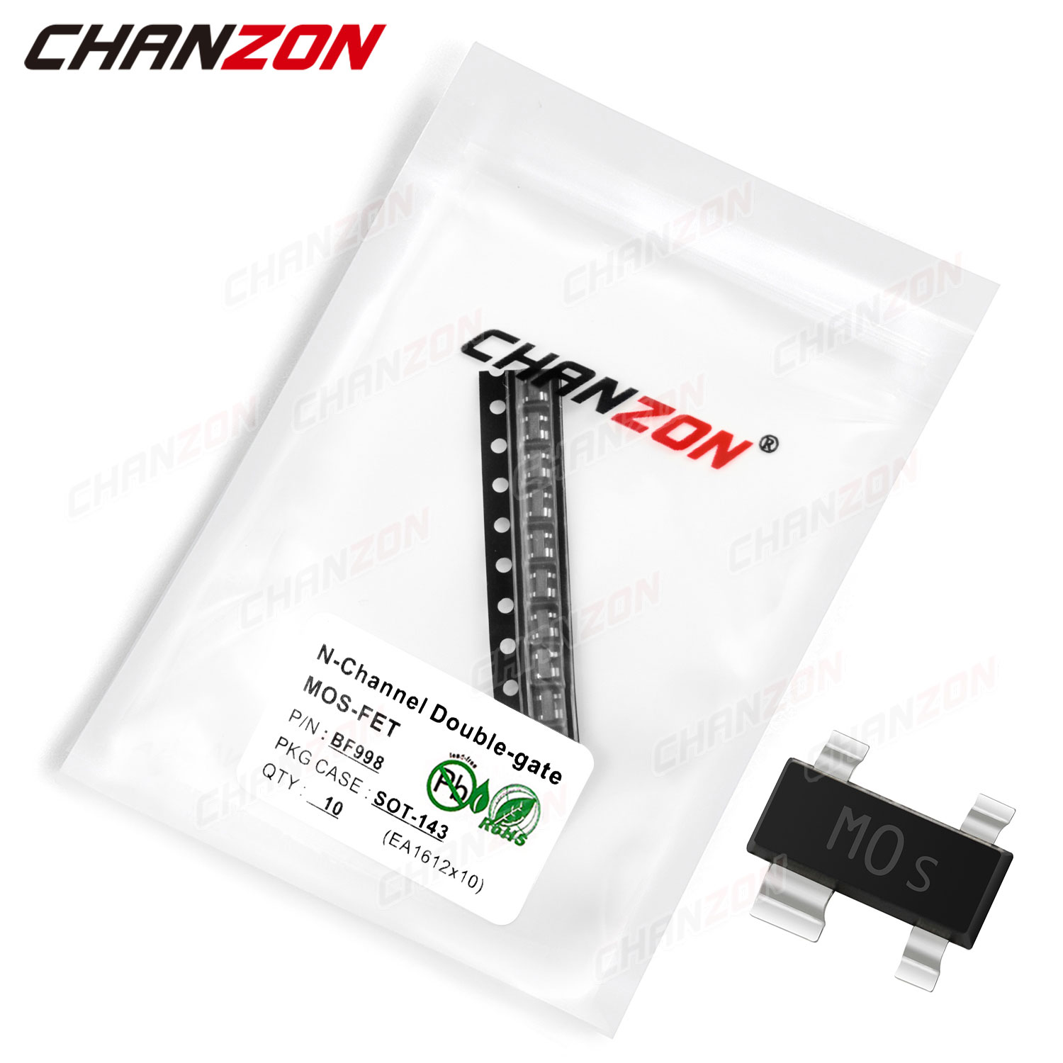 10Pcs BF998 SOT-143 N-Channel  - Diy Electronics Youtube Channel recension och pris