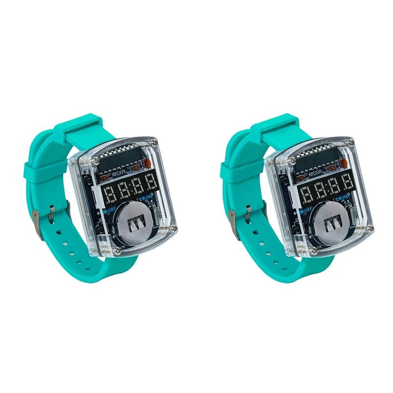 2X DIY Watch LED Watch Electro - Diy Electronics Youtube recension och pris