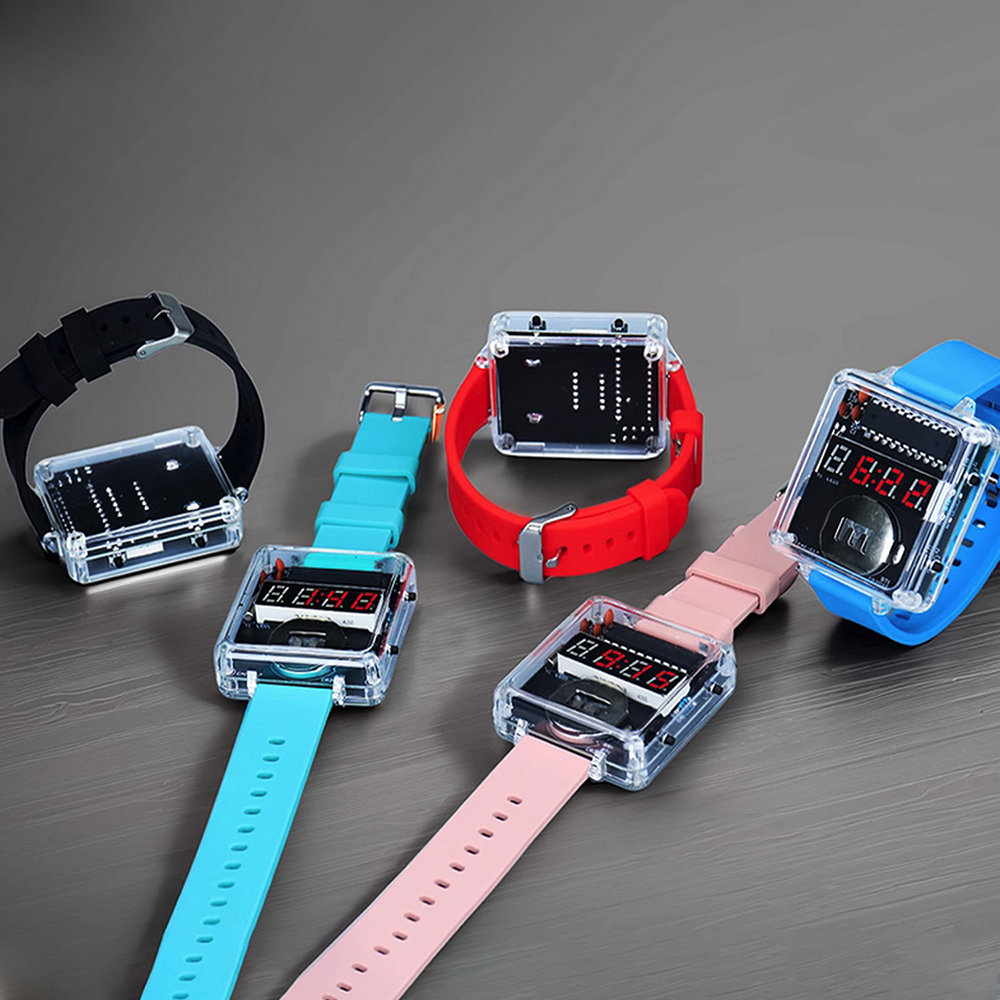 DIY Electronic Watch Kit 0.28' - Diy Electronics Youtube recension och pris