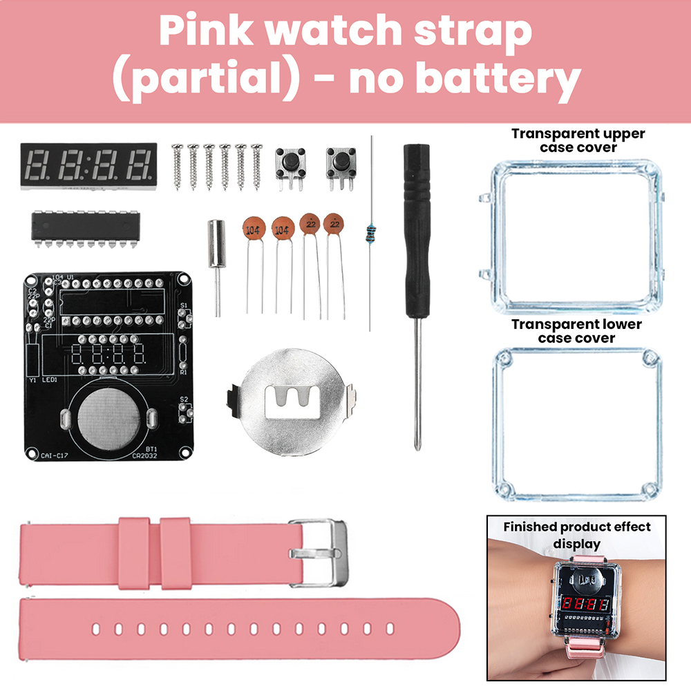 DIY Electronic Watch Kit 0.28' - Diy Electronics Youtube recension och pris